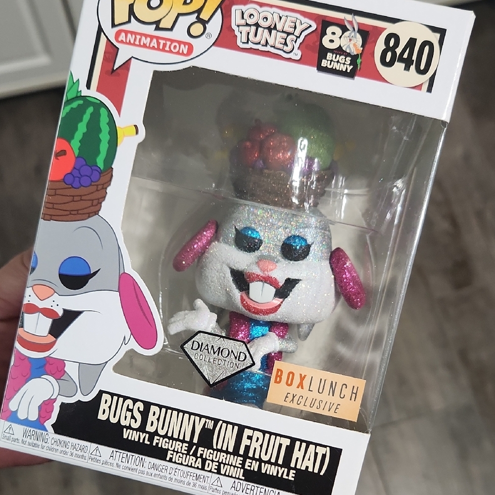 Funko Pop Bugs Bunny Diamond Vinyl Figure